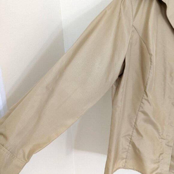 NWOT JNY 100% Silk Button Down Shirt Deep Champagne Color Size 14W - Picture 3 of 6